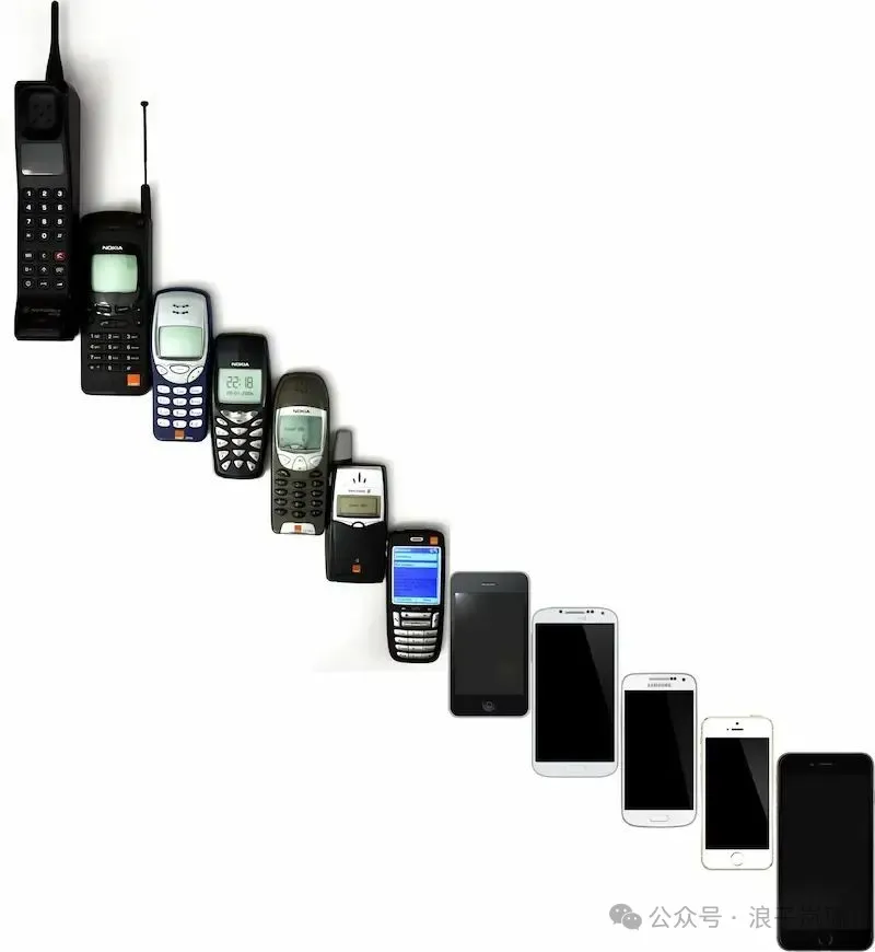 1992-2014 年的手机变化